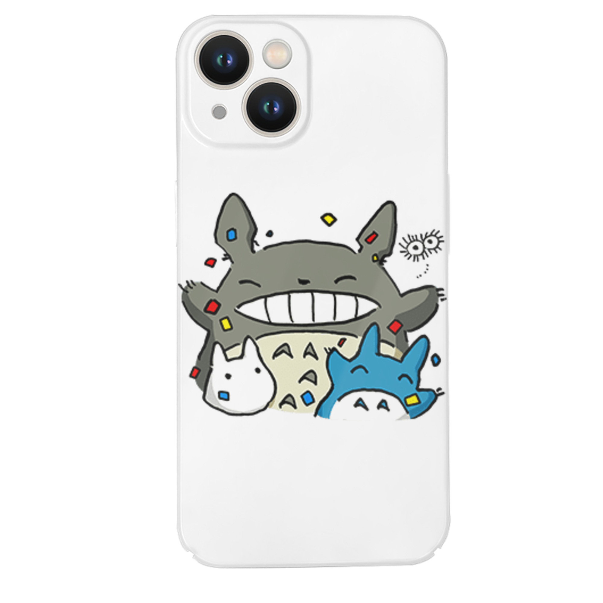（画像用） となりのトトロ 草壁メイ 草壁サツキ My Neighbor Totoro Satsuki Kusakabe Mei Kusakabe 【iPhone 14シリーズ対応】ハードケース